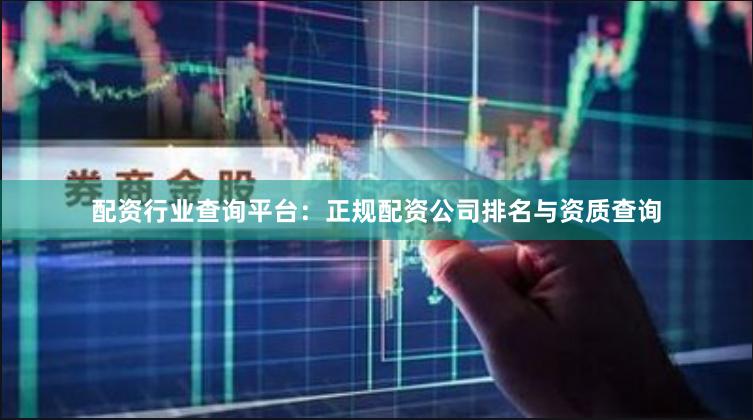 配资行业查询平台:正规配资公司排名与资质查询