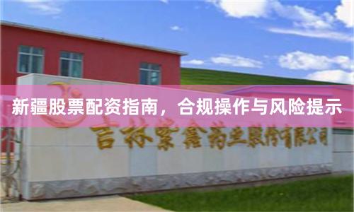 新疆股票配资指南,合规操作与风险提示